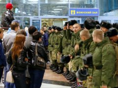 Отправка призывников в армию